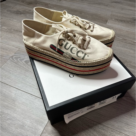GUCCI PLATFORM SNEAKERS - Picture 3 of 8